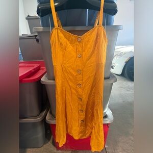 Women’s Yellow Button-Front Sundress p12